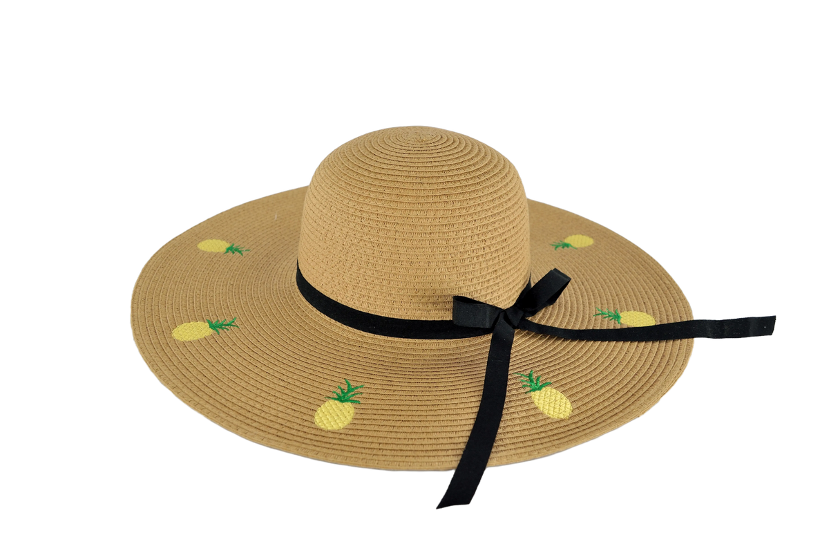 Pineapple Sun Hat – Florida Hat Company display picture 3