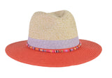 Colorful Classic Panama Look Florida Hat Company