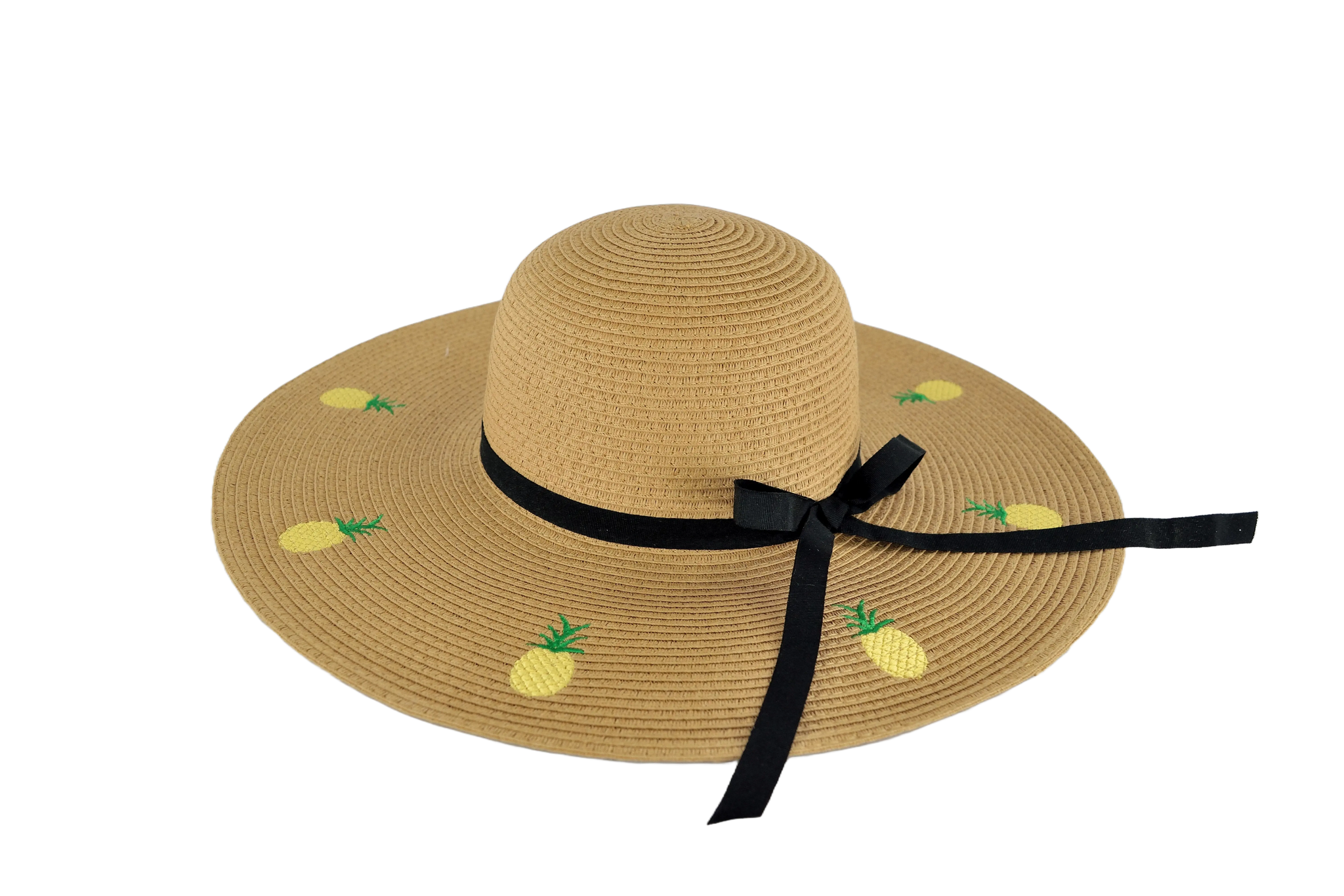 Black w/ Sequin Pineapple Sun Hat BlackUnderbrim_2_2048x.jpg?v=  main image 4