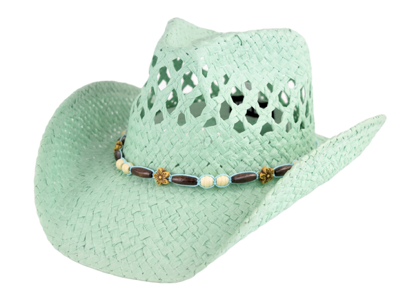 Cowgirl Hat Coco West Flower Beads