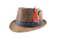 Feather Fedora Hat – Lightweight with Stylish Feather Band | Florida Hat Co.