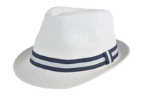 Nautical Fedora Hat – Lightweight Straw Fedora | Florida Hat Co.
