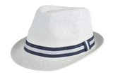 Nautical Fedora Hat – Lightweight Straw Fedora | Florida Hat Co.