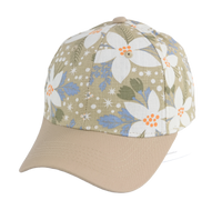 Women's Floral Print Cap