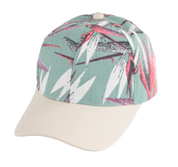 Women's Floral Print Cap