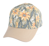 Women's Floral Print Cap