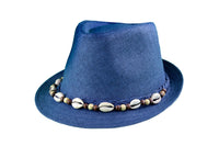 Shell Fedora Hat – Lightweight Straw Sun Fedora | Florida Hat Co.