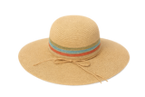 Women's Large Brim Hat with Color Accents | Florida Hat Co