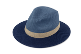 Women's Tri-Color Fedora | Florida Hat Co
