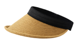 Women’s Kettle Brim Straw Visor | Florida Hat Co