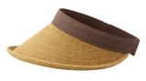 Women’s Kettle Brim Straw Visor | Florida Hat Co