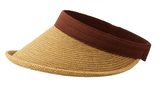 Women’s Kettle Brim Straw Visor | Florida Hat Co