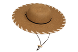 Women's Looped Edge Large Brim Tie Down Hat | Florida Hat Co