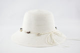 Ladies Small Brim Shell Hat