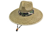 Camo Straw Lifeguard Hat Florida Hat Company